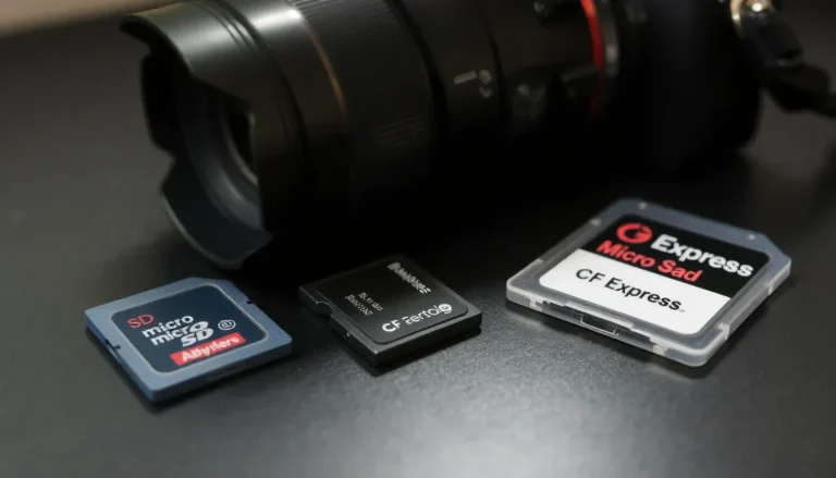 Quelle carte mémoire pour appareil photo choisir en 2026