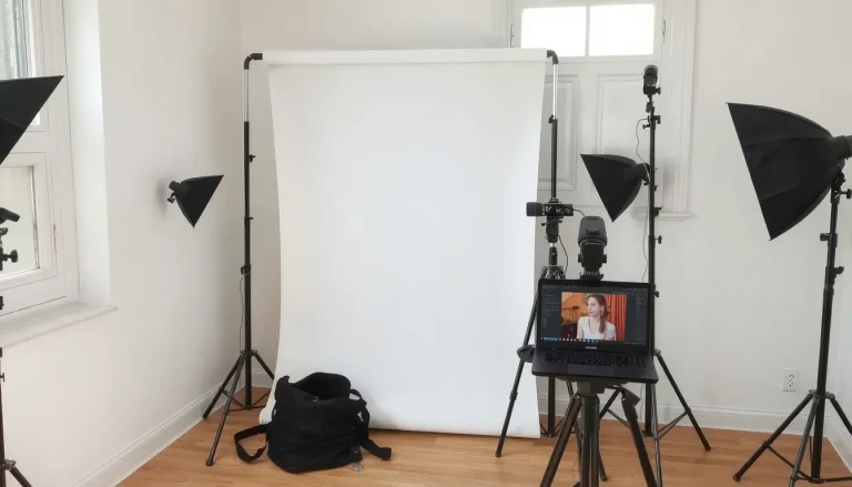 Quel fond pour photo montage choisir en studio : tissu, vinyle, papier et supports