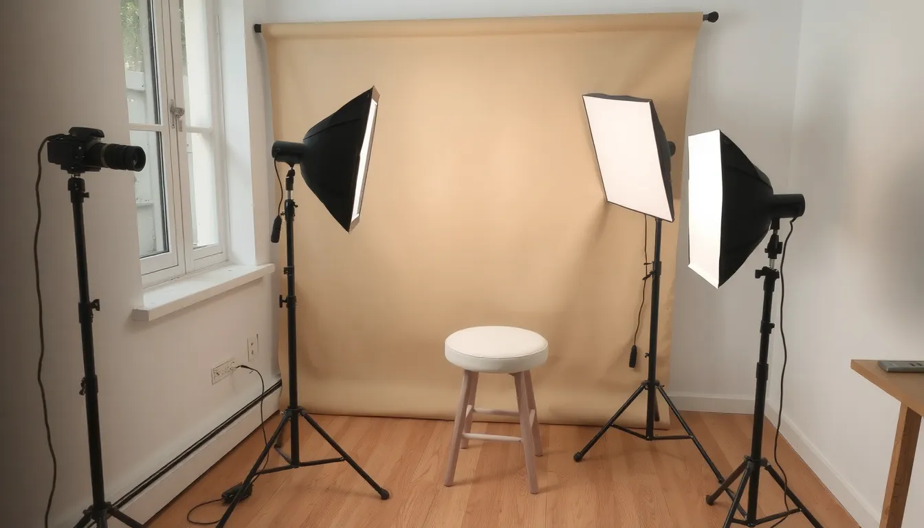 lumiere pour studio photo
