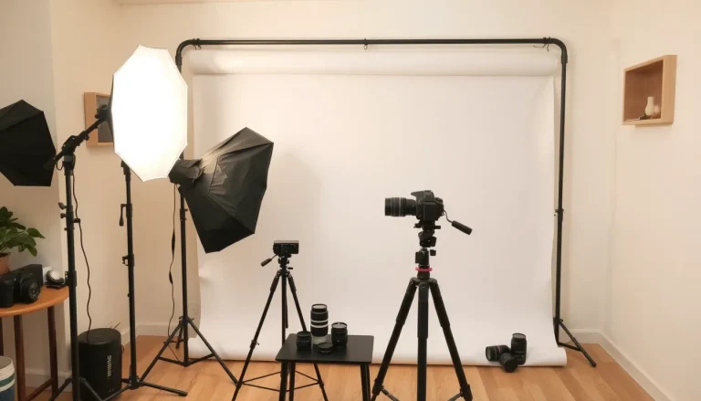 Matériel pour studio photo : le guide complet pour équiper votre studio de A à Z