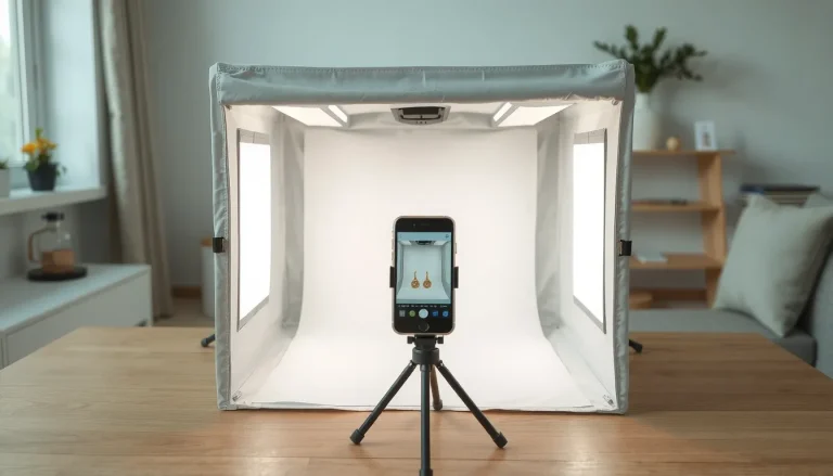 Mini studio photo portable : le guide pour réussir vos photos produits