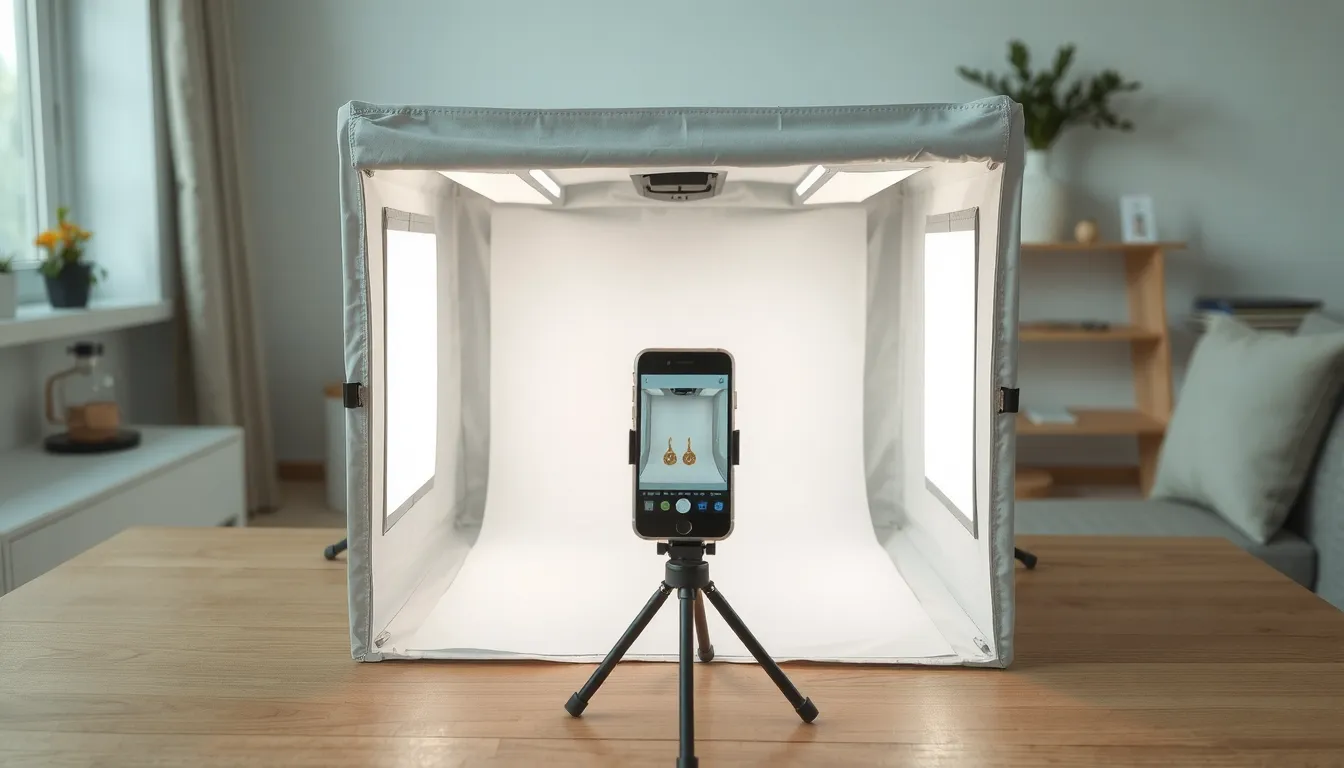 mini studio photo portable