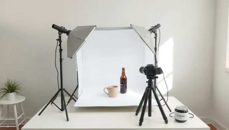 Packshots produits : caisson lumineux ou studio photo externe ?